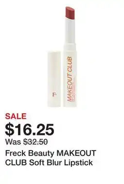 Sephora Freck Beauty MAKEOUT CLUB Soft Blur Lipstick offer