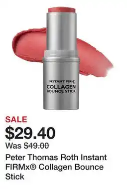 Sephora Peter Thomas Roth Instant FIRMx Collagen Bounce Stick offer