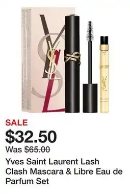Sephora Yves Saint Laurent Lash Clash Mascara & Libre Eau de Parfum Set offer