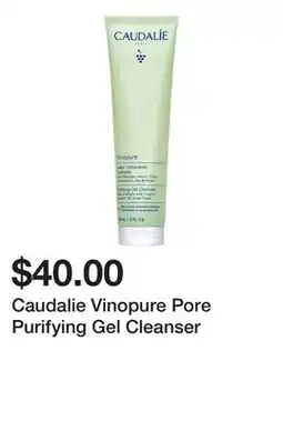 Sephora Caudalie Vinopure Pore Purifying Gel Cleanser offer