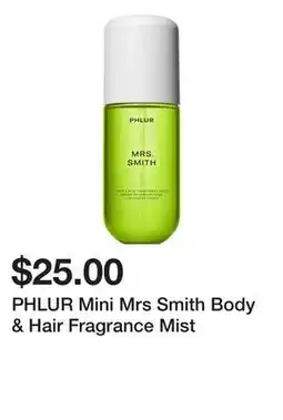 Sephora PHLUR Mini Mrs Smith Body & Hair Fragrance Mist offer