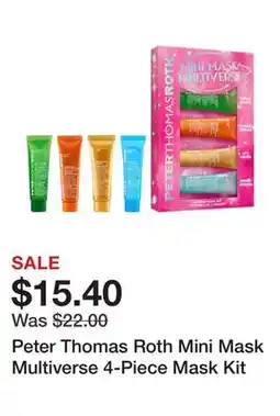 Sephora Peter Thomas Roth Mini Mask Multiverse 4-Piece Mask Kit offer