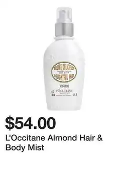 Sephora L'Occitane Almond Hair & Body Mist offer