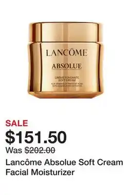 Sephora Lancôme Absolue Soft Cream Facial Moisturizer offer