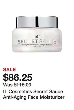 Sephora IT Cosmetics Secret Sauce Anti-Aging Face Moisturizer offer