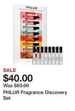 Sephora PHLUR Fragrance Discovery Set offer
