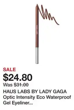 Sephora HAUS LABS BY LADY GAGA Optic Intensity Eco Waterproof Gel Eyeliner Pencil offer