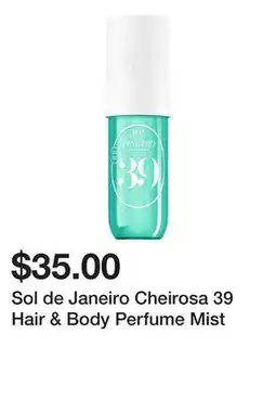 Sephora Sol de Janeiro Cheirosa 39 Hair & Body Perfume Mist offer