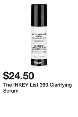 Sephora The INKEY List 360 Clarifying Serum offer