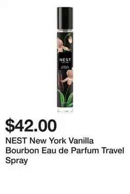 Sephora NEST New York Vanilla Bourbon Eau de Parfum Travel Spray offer