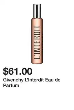 Sephora Givenchy L'Interdit Eau de Parfum offer