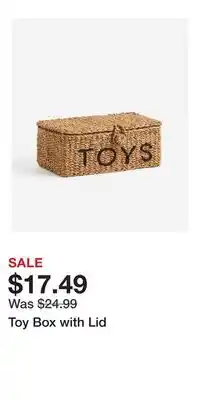 H&M Toy Box with Lid offer