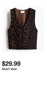 H&M Short Vest offer