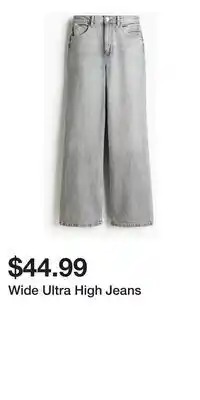 H&M Wide Ultra High Jeans offer