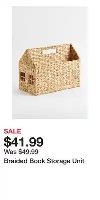 H&M Braided Book Storage Unit offer