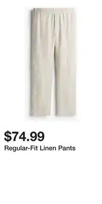 H&M Regular-Fit Linen Pants offer
