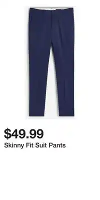 H&M Skinny Fit Suit Pants offer