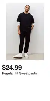 H&M Regular Fit Sweatpants offer