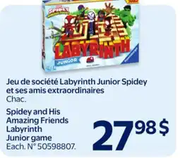 Walmart Spidey and His Amazing Friends Labyrinth game offer