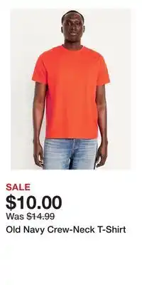 Old Navy Old Navy Crew-Neck T-Shirt offer