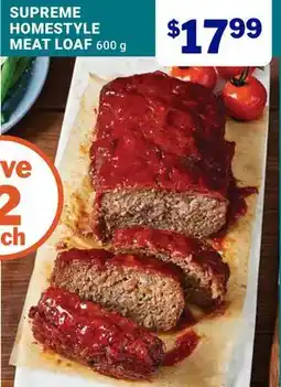 M & M Food Market SUPREME HOMESTYLE MEAT LOAF offer