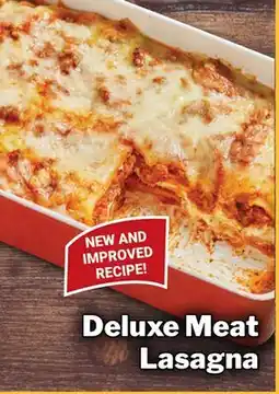 M & M Food Market Deluxe Meat Lasagna offer