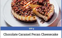 M & M Food Market Chocolate Caramel Pecan Cheesecake offer