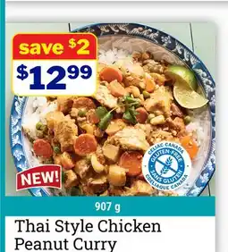 M & M Food Market Thai Style Chicken Peanut Curry offer