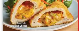 M & M Food Market Broccoli and Cheese Stuffed, Breaded Chicken offer