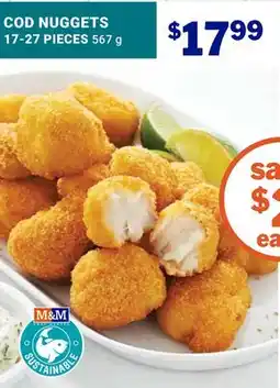 M & M Food Market COD NUGGETS offer