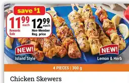 M & M Food Market Chicken Skewers offer