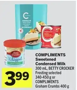 IGA Compliments sweetened condensed milk offer