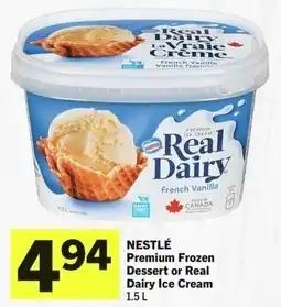 IGA Nestlé premium frozen dessert or real dairy ice cream offer