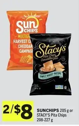 IGA Sunchips or stacy's pita chips offer