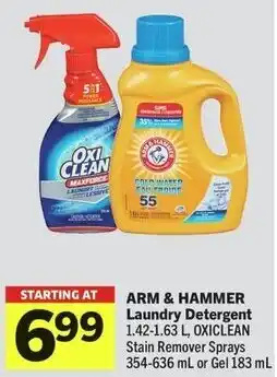 IGA Arm & hammer laundry detergent offer
