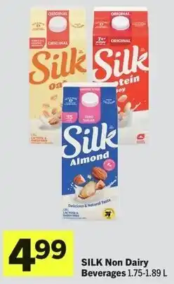 IGA Silk non dairy beverages offer