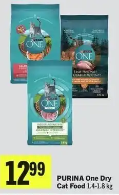 IGA Purina one dry cat food offer