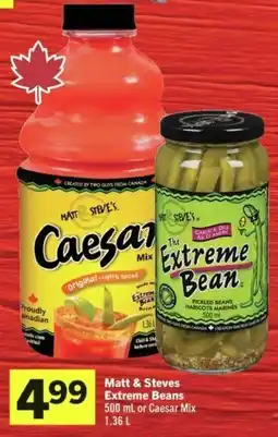 IGA Matt & Steves Extreme Beans offer