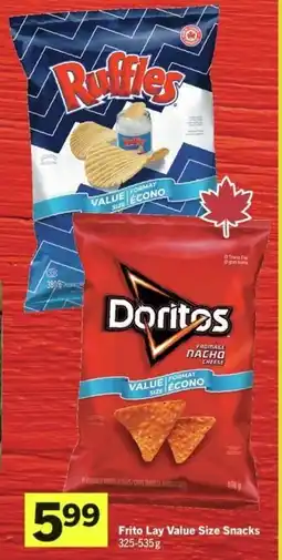 IGA Frito Lay Value Size Snacks offer