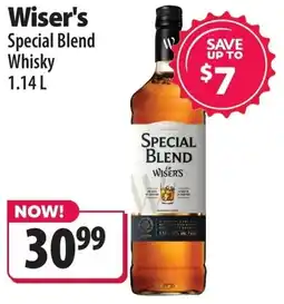 Co-op Wiser's Special Blend Whisky offer