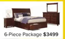 Leon's Eden 6-Piece King Storage Bedroom Package - Dark Brown offer