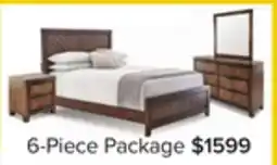Leon's Nathan 6-Piece Queen Bedroom Package - Brown offer