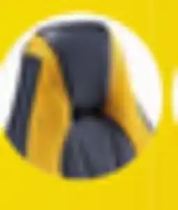 Leon's Zane Office Chair - Black, Yellow offer
