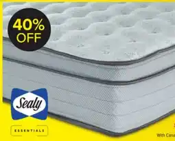 Leon's Sealy Essentials Remy II Firm Eurotop Queen Mattress offer