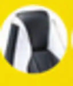 Leon's Zane Office Chair - Black, White offer