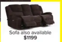 Leon's Maxwell Power Reclining Sofa - Brown offer