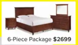 Leon's San Mateo 6-Piece Queen Storage Bedroom Package - Tuscan offer