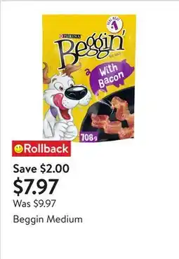 Walmart Beggin Medium offer