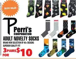 Len's Mill Stores ADULT NOVELTY SOCKS offer