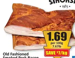 Starsky Old Fashioned Smoked Pork Bacon offer